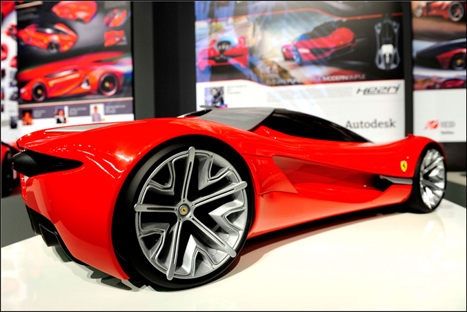 Ferrari World Design Contest 2nd Place Winner - Xezri Model