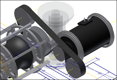 Autodesk Invnetor 2012 Synchrounous Belt Generator Autodesk Invnetor 2012 Synchrounous Belt Generator