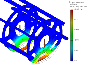 Autodesk Inventor Stress Analysis Displacement