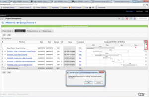 Autodesk PLM 360 Project Linked Items