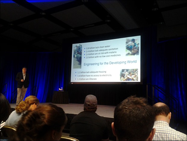 Bernard Amadei at Solid Edge University 2013 Bernard Amadei at Solid Edge University 2013