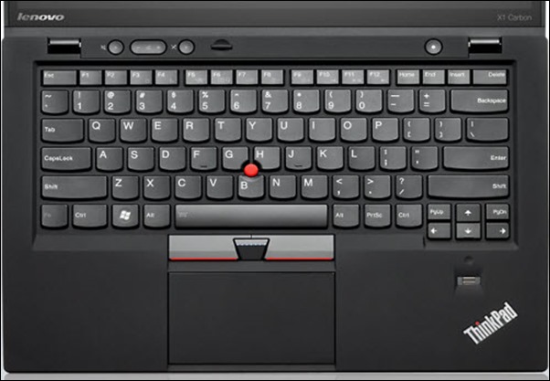 Lenovo Carbon X1 Touch Keyboard