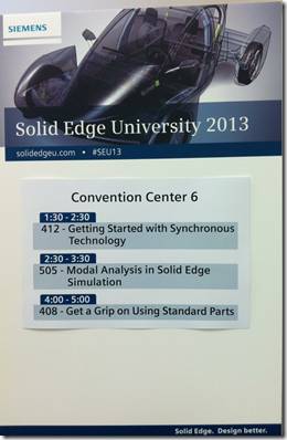 Solid Edge University 2013 Class Solid Edge University 2013 Class