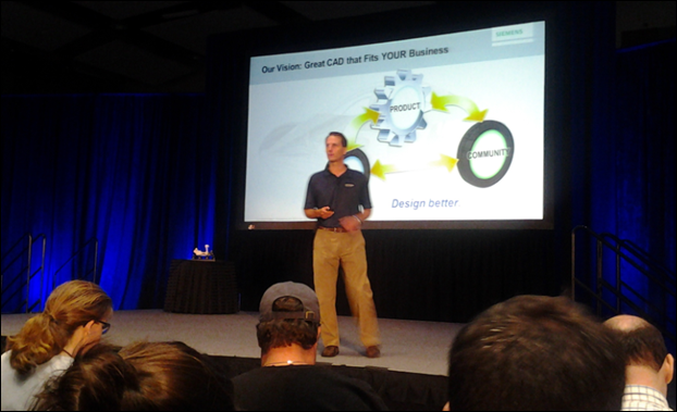 Karsten Newbury at Solid Edge University 2013 Karsten Newbury at Solid Edge University 2013