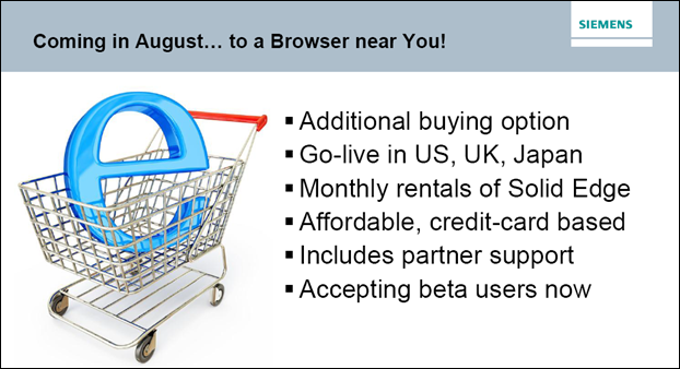 Monthly rental of SE ST6 at Solid Edge University 2013 Monthly rental of SE ST6 at Solid Edge University 2013