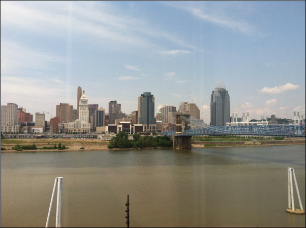 My view of Cincinnati at Embassy Suites River Center Solid Edge University 2013 My view of Cincinnati at Embassy Suites River Center Solid Edge University 2013
