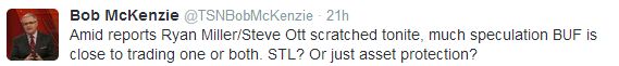Bob Mackenzie Tweet
