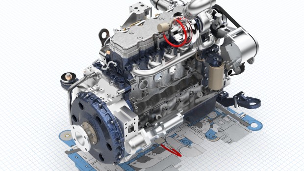 Siemens Solid Edge ST7 Engine Rendering