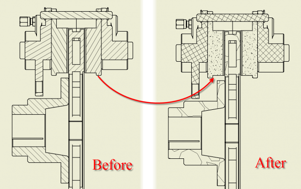 Section Hatch Update - Before & After