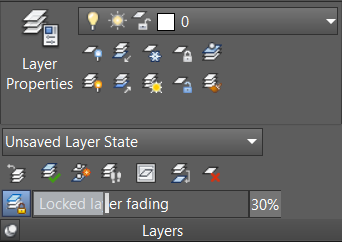 AutoCAD Layers Panel Expanded