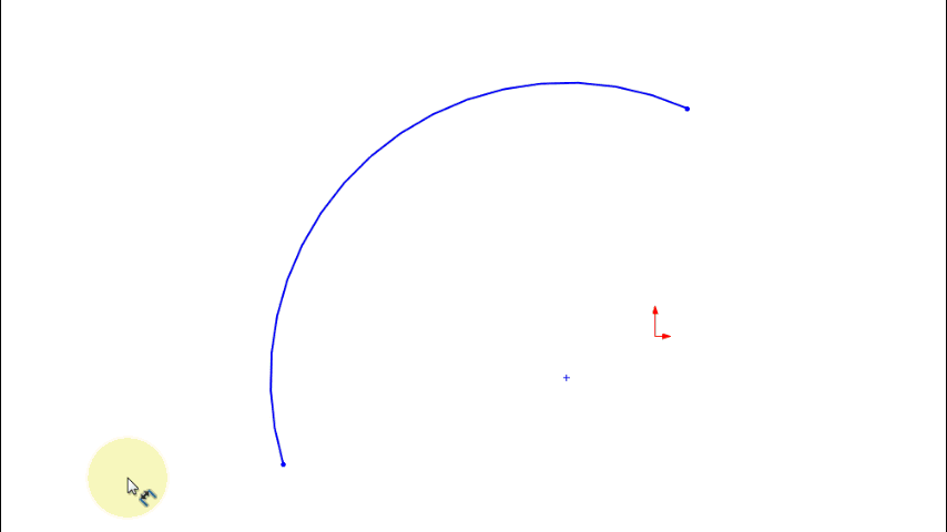 SWx Sketch Arc Dimensioning