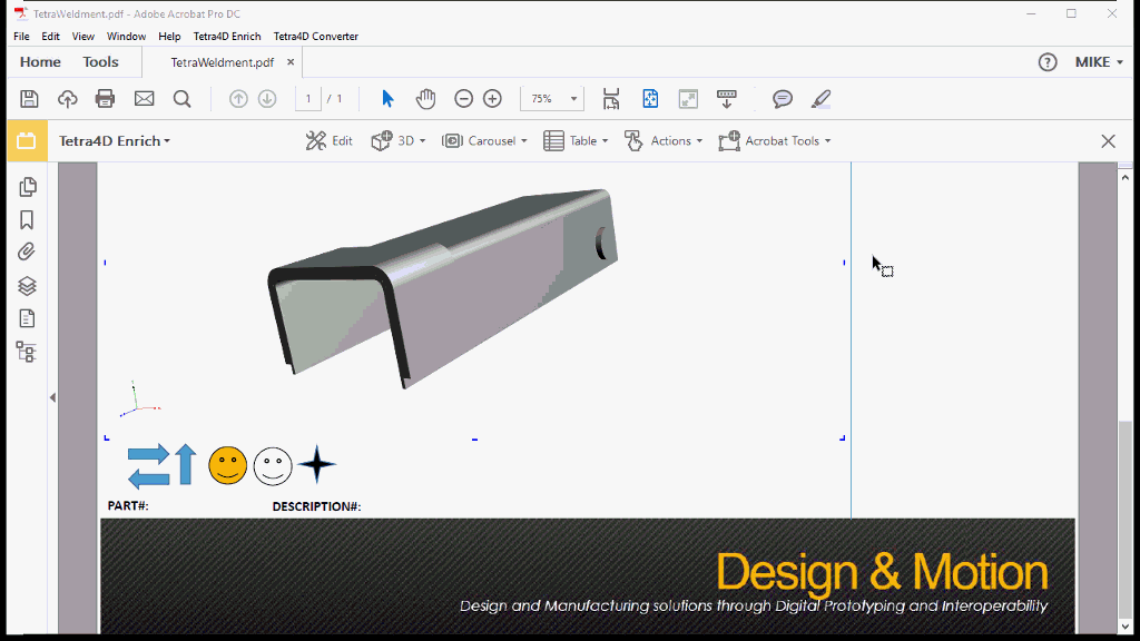 Add On 3D Part To Text Field