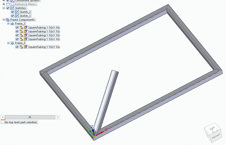 Solid Edge Frame Design