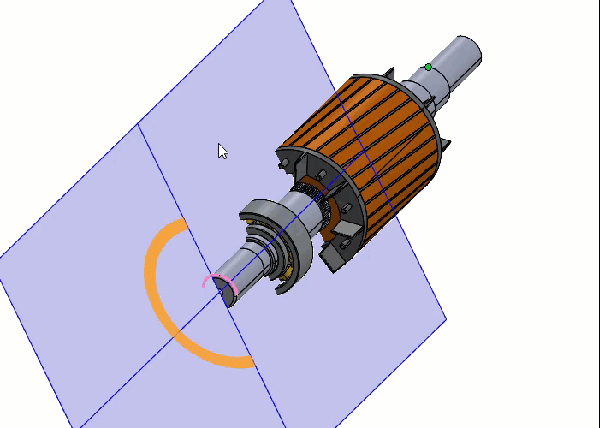 SOLIDWORKS 2022 Parts Rotate Section View