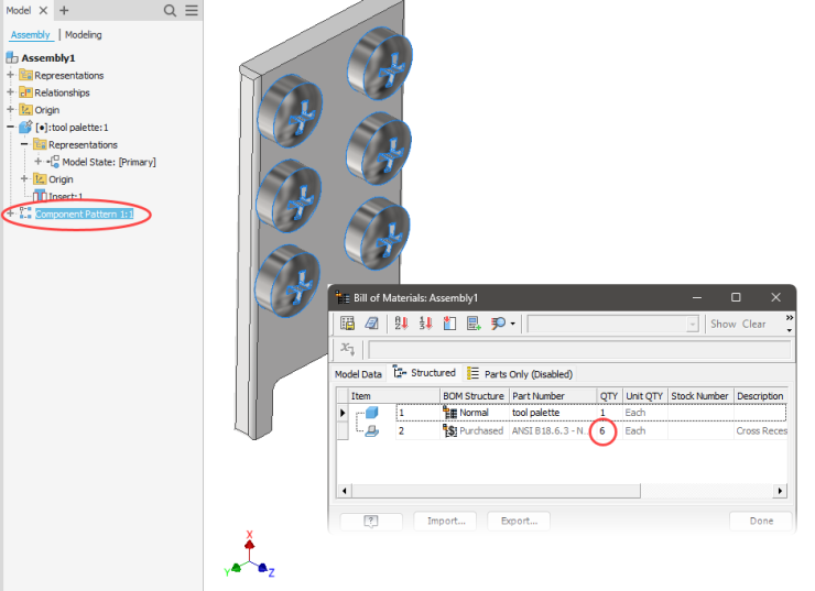 Assembly Patterns and the BOM